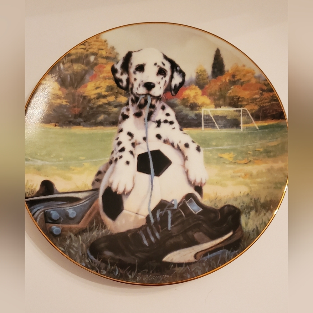 DALMATION Good Sports Plate Collection 1990